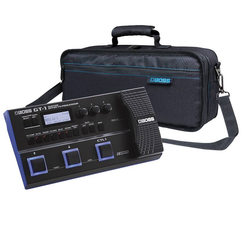 Boss GT-1 Bag Bundle Multieffektgerät E-Gitarre von Boss