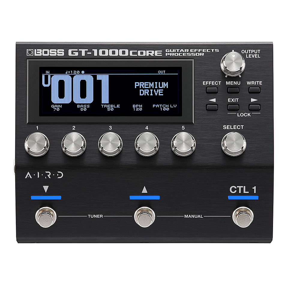 Boss GT-1000 Core Multieffektgerät E-Gitarre Boss GT-1000 Core Multieffektgerät E-Gitarre von Boss