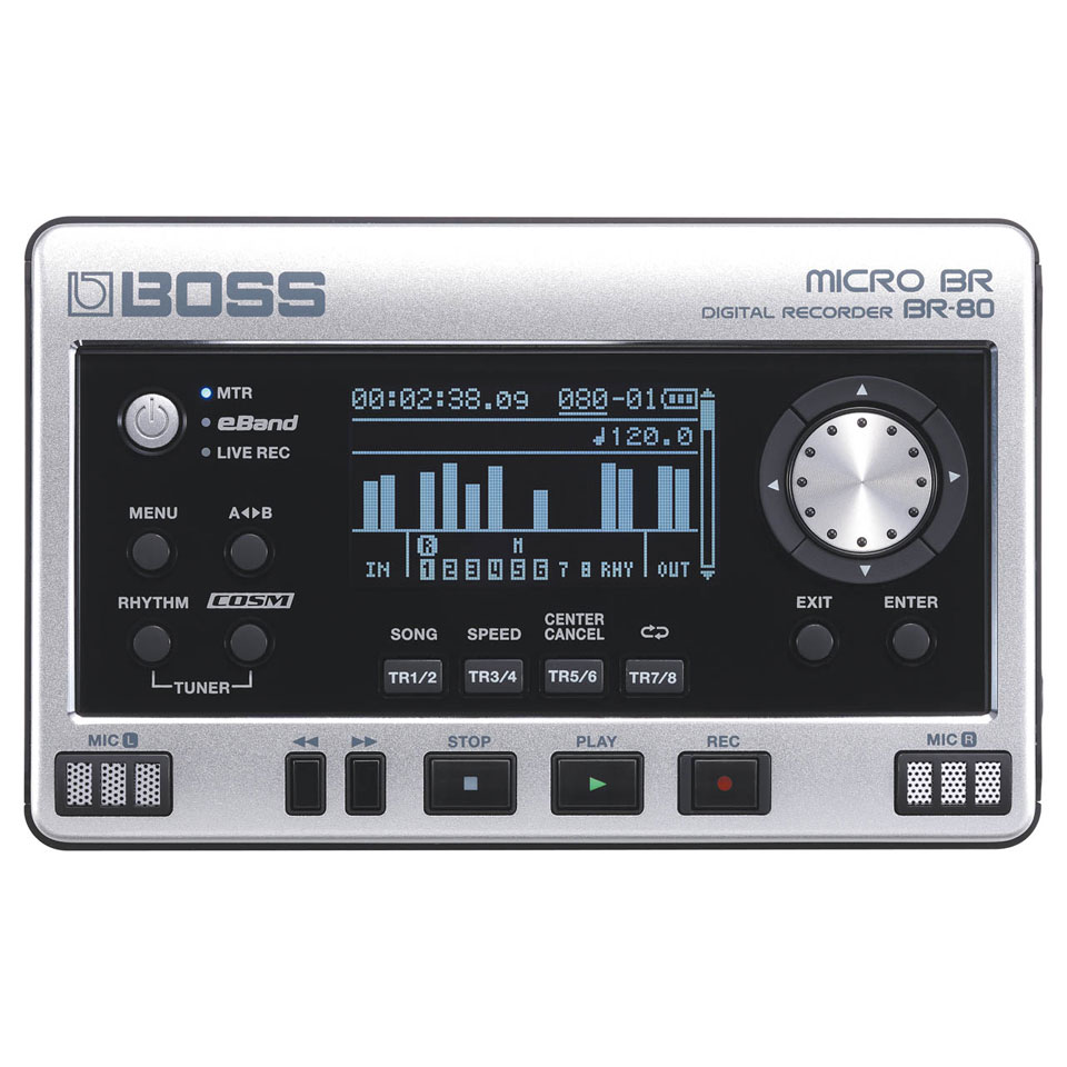 Boss Micro BR-80 HD-Rekorder Boss Micro BR-80 HD-Rekorder von Boss