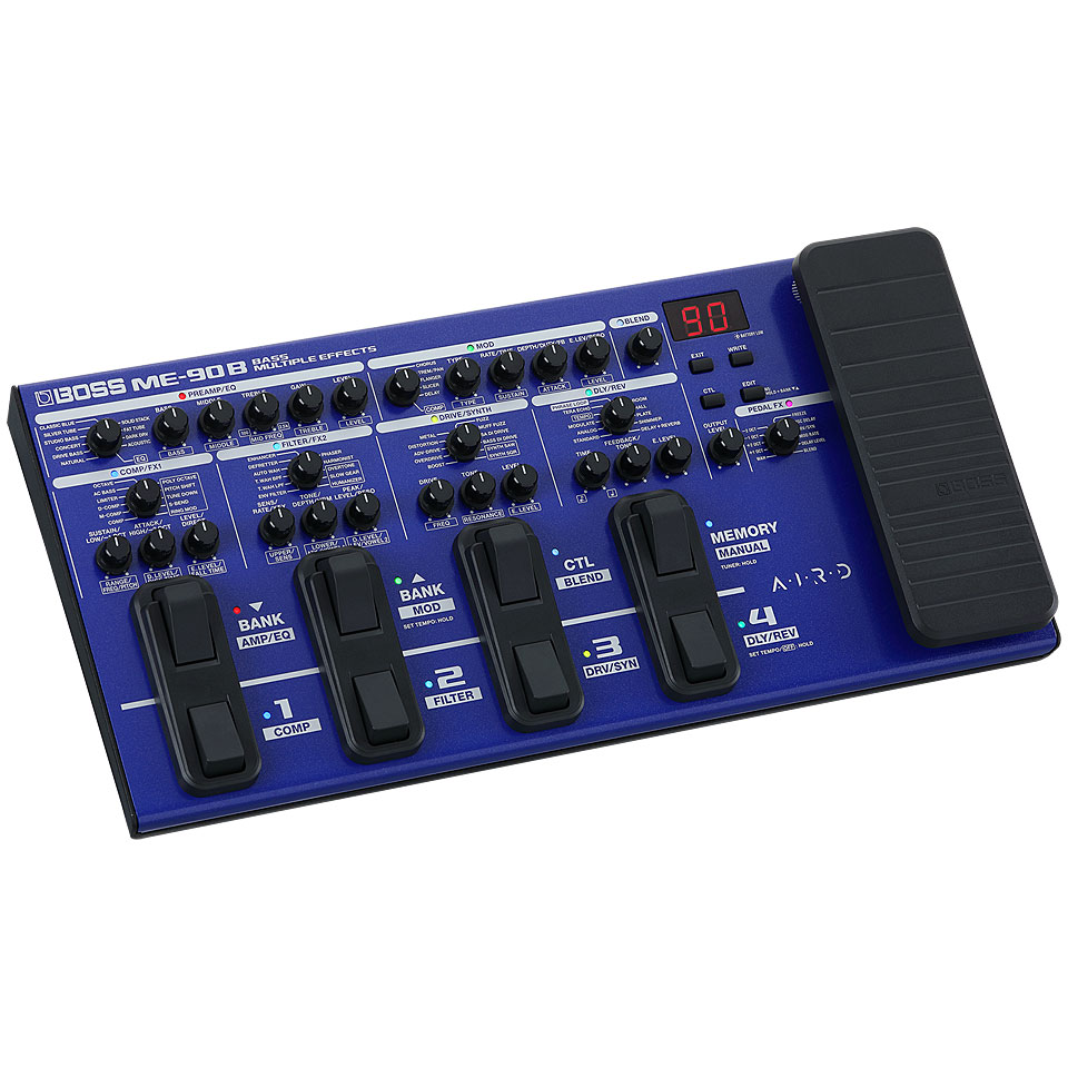 Boss ME-90B Multieffekt Bass Prozessor AIRD Preamps Multieffektgerät von Boss