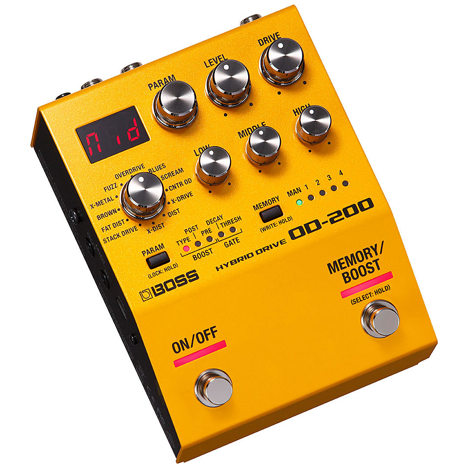 Boss OD-200 Hybrid Drive Effektgerät E-Gitarre von Boss