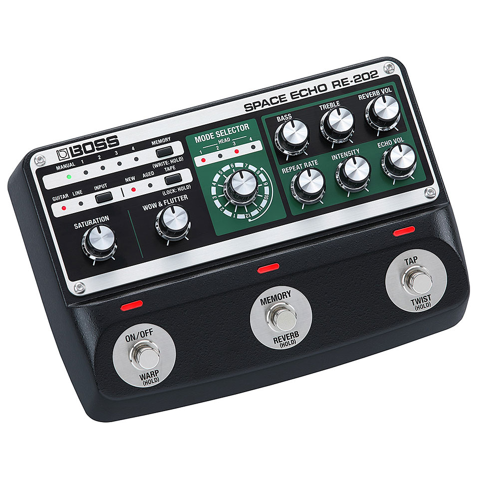 Boss RE-202 Space Echo Effektgerät E-Gitarre von Boss