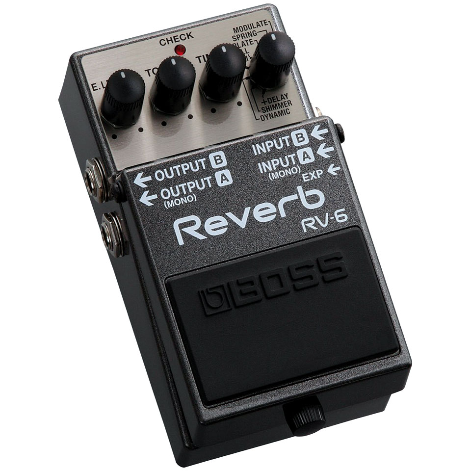 Boss RV-6 Reverb Effektgerät E-Gitarre von Boss
