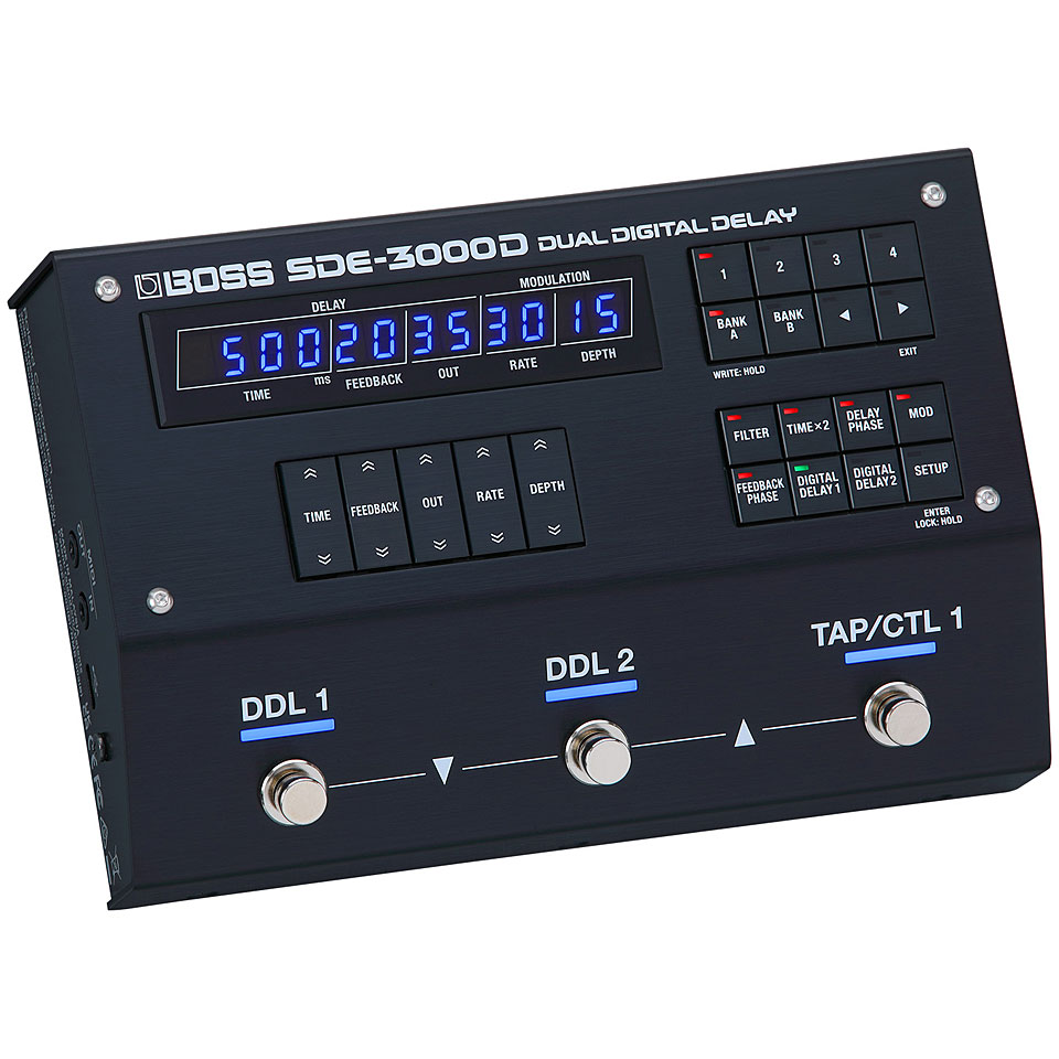 Boss SDE-3000 Dual Delay Effektgerät E-Gitarre Boss SDE-3000 Dual Delay Effektgerät E-Gitarre von Boss
