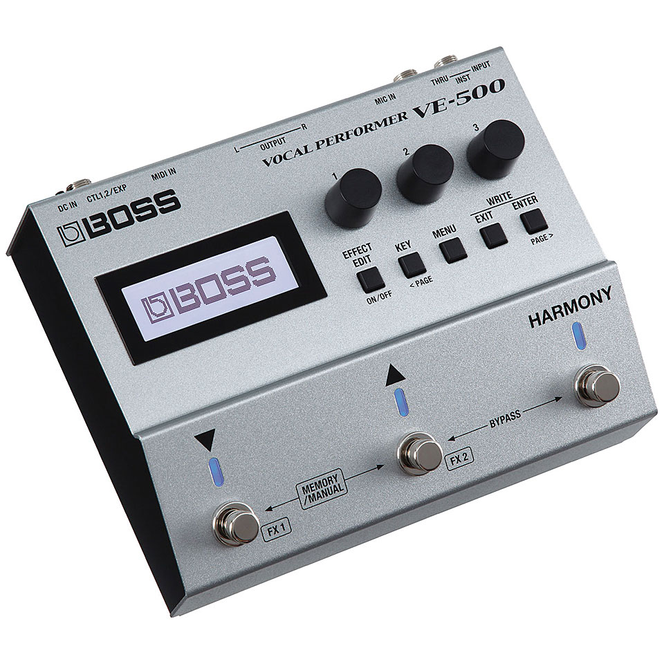 Boss VE-500 Vocal Performer Multieffektgerät von Boss
