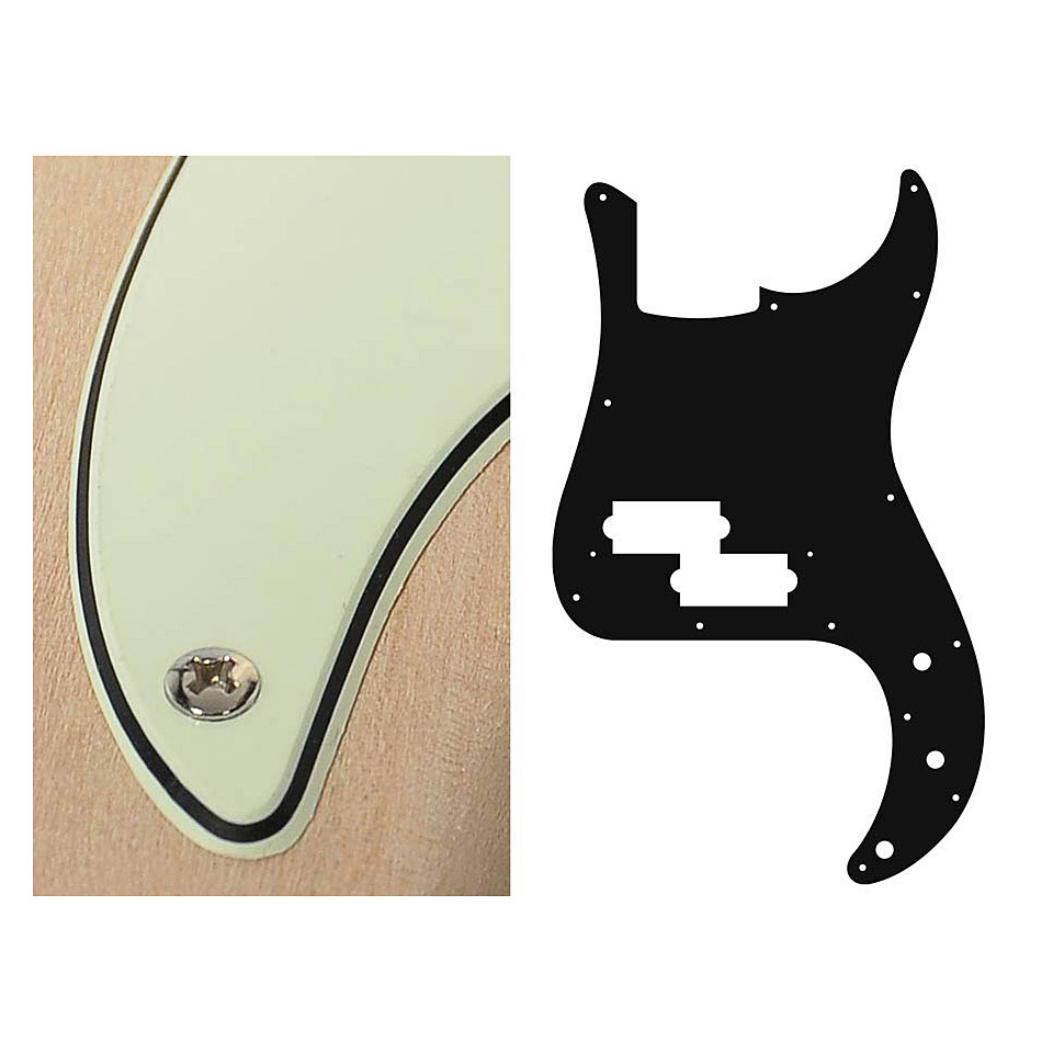 Boston PB-315- m Mint-Green Pickguard Boston PB-315- m Mint-Green Pickguard von Boston