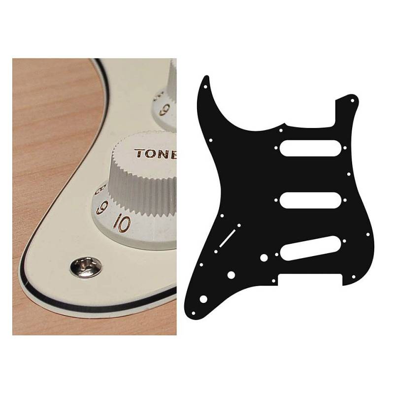 Boston SL-313-VW Lefthand Vintage White Pickguard von Boston