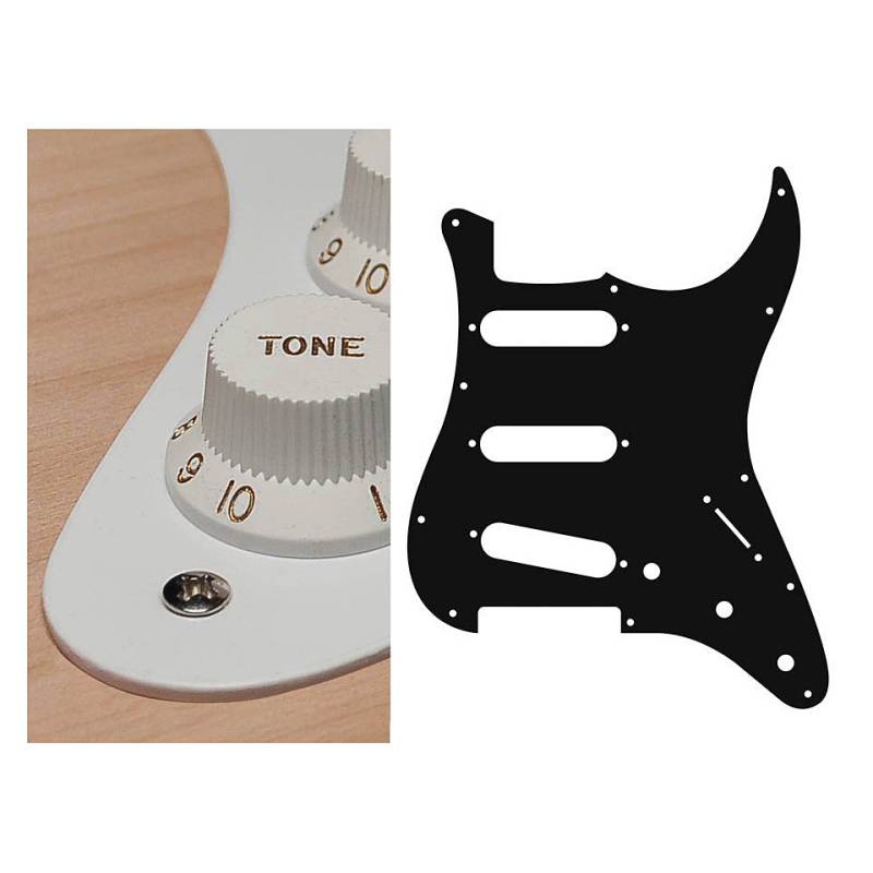 Boston ST-113-W 1-Ply White Pickguard von Boston