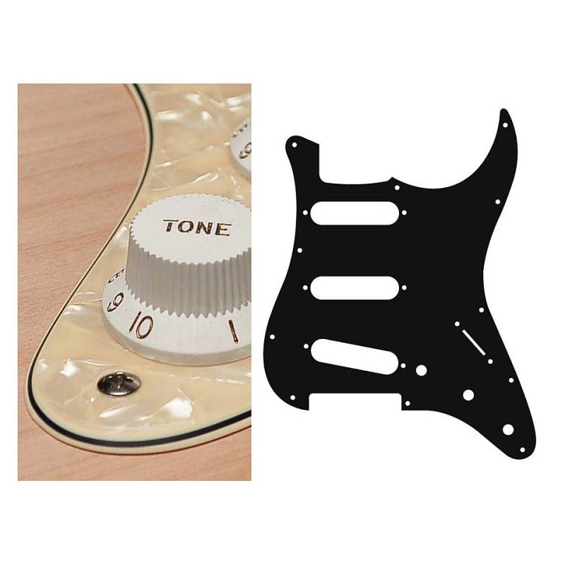 Boston ST-313-PC 3-Ply ST-Style Pearl Cream Pickguard von Boston