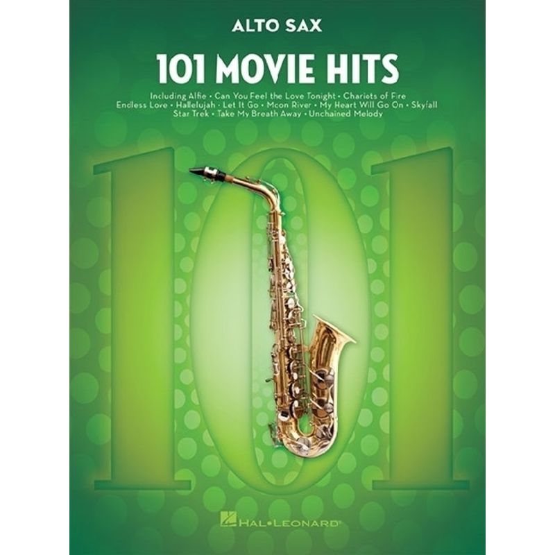 101 Movie Hits For Alto Saxophone von Bosworth Musikverlag