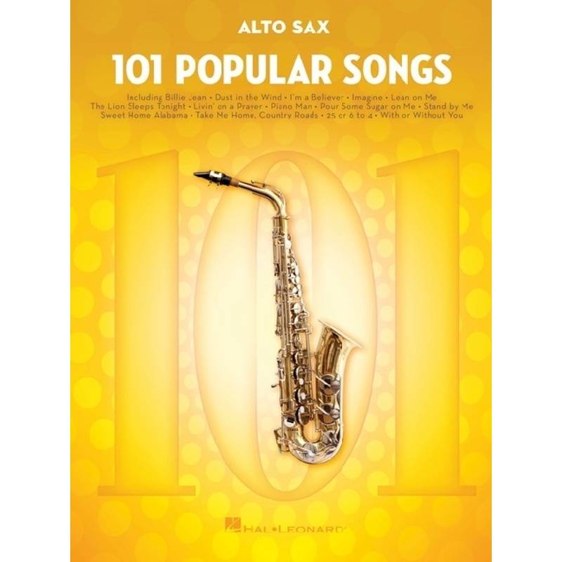 101 Popular Songs -For Alto Saxophone- von Bosworth Musikverlag