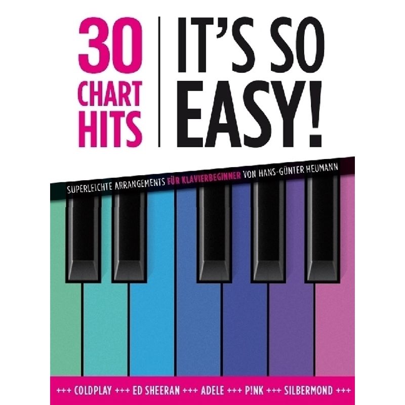 30 Chart Hits - It's so easy!, Klavier von Bosworth Musikverlag