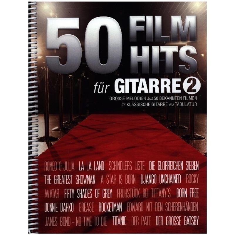 50 Filmhits für Gitarre 2 von Bosworth Musikverlag