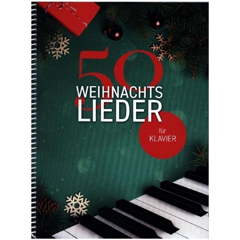 50 Weihnachtslieder für Klavier von Bosworth Musikverlag
