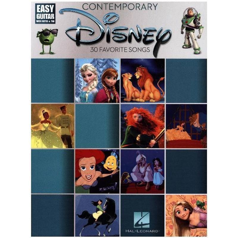 Contemporary Disney: Easy Guitar With Notes And Tab von Bosworth Musikverlag