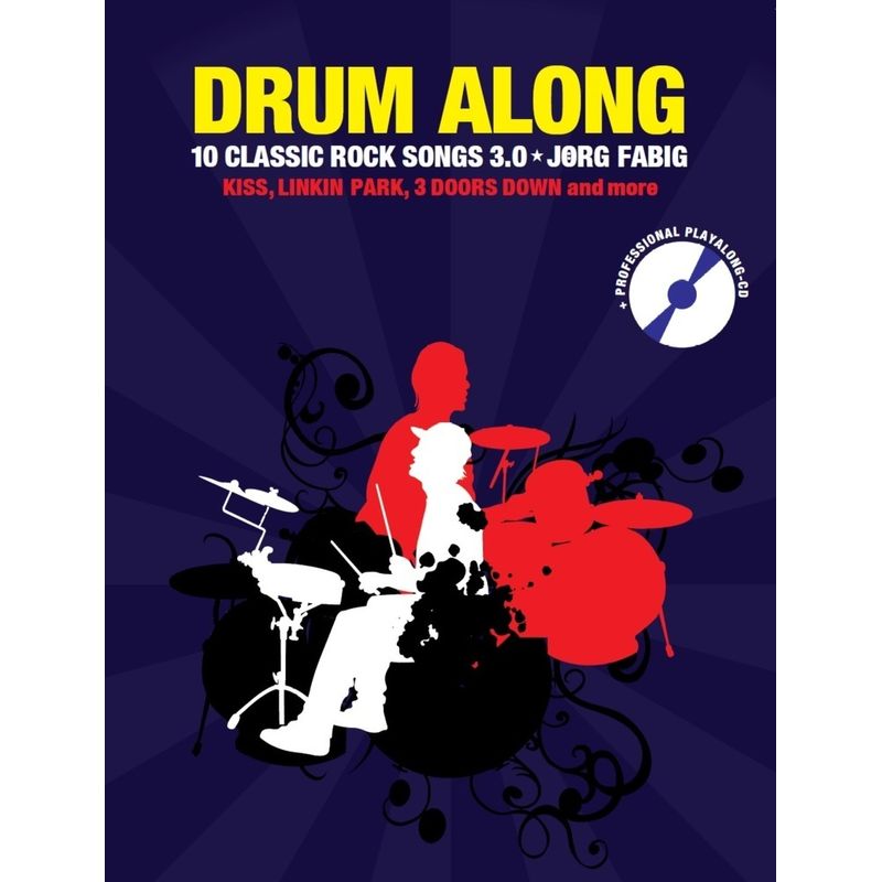 Drum Along - 10 Classic Rock Songs 3.0, m. 1 Audio-CD von Bosworth Musikverlag