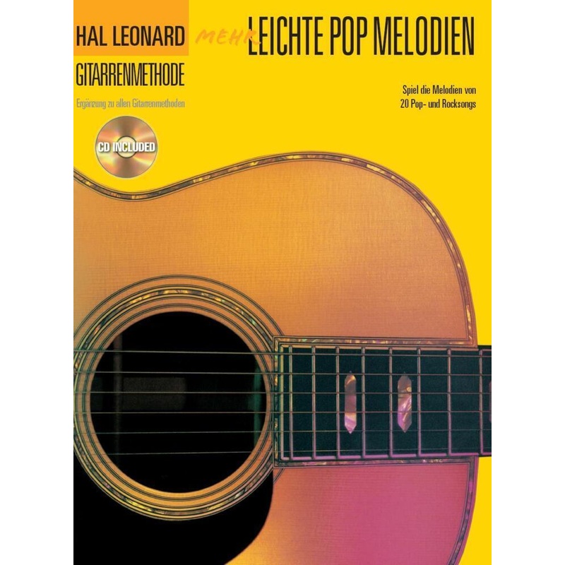 Hal Leonard Gitarrenmethode - Mehr Leichte Pop Melodien von Bosworth Musikverlag