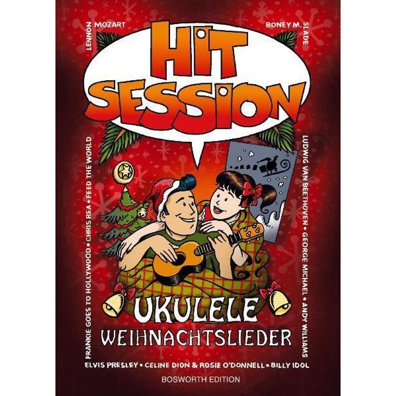 Hit Session, Ukulele Weihnachtslieder von Bosworth Musikverlag