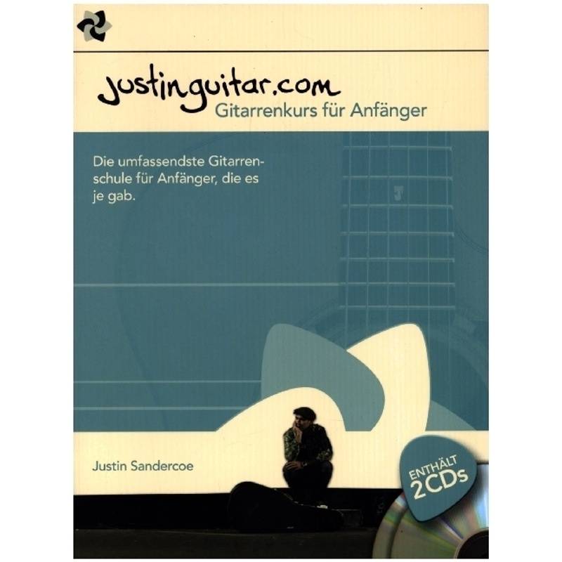 Justinguitar.com - Gitarrenkurs für Anfänger, m. 2 Audio-CDs von Bosworth Musikverlag