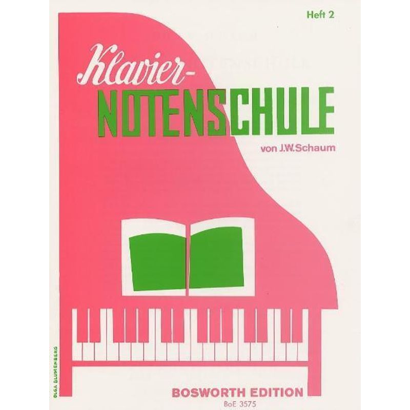 Klavier-Notenschule Heft 2.H.2 von Bosworth Musikverlag