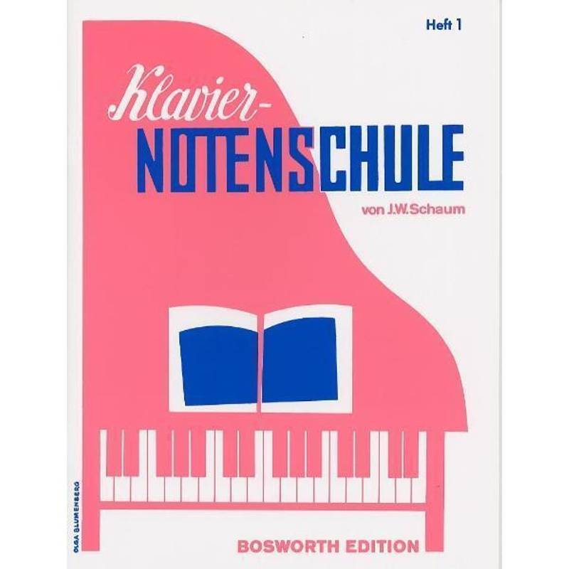 Klavier-Notenschule.H.1 von Bosworth Musikverlag