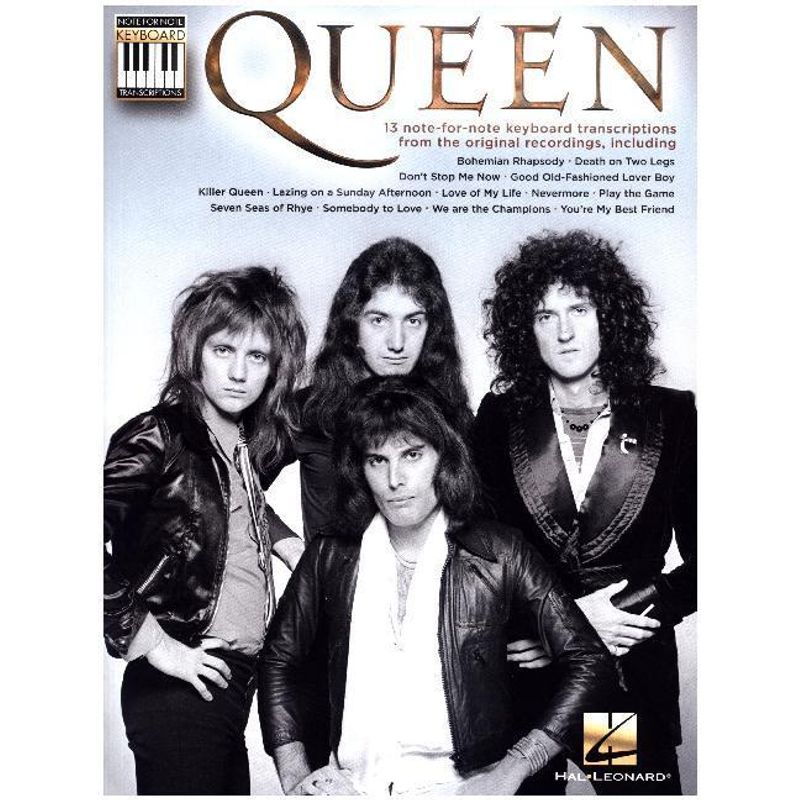 Queen: Note-For-Note Keyboard Transcriptions von Bosworth Musikverlag