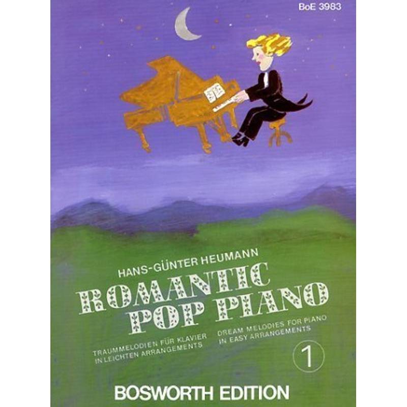 Romantic Pop Piano. Traummelodien für Klavier in leichten Arrangements / Romantic Pop Piano 1.Bd.1 von Bosworth Musikverlag