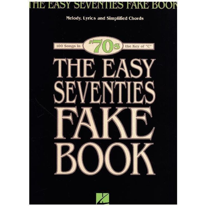 Musicians's Fake Book / The Easy Seventies Fake Book von Bosworth Musikverlag