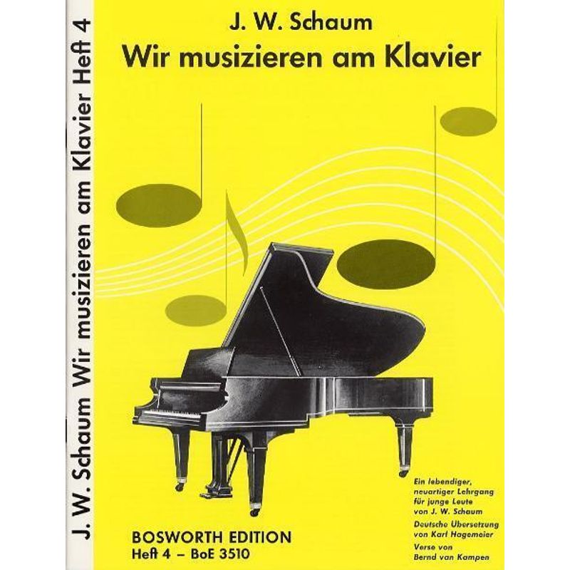 Wir musizieren am Klavier.Bd.4 von Bosworth Musikverlag