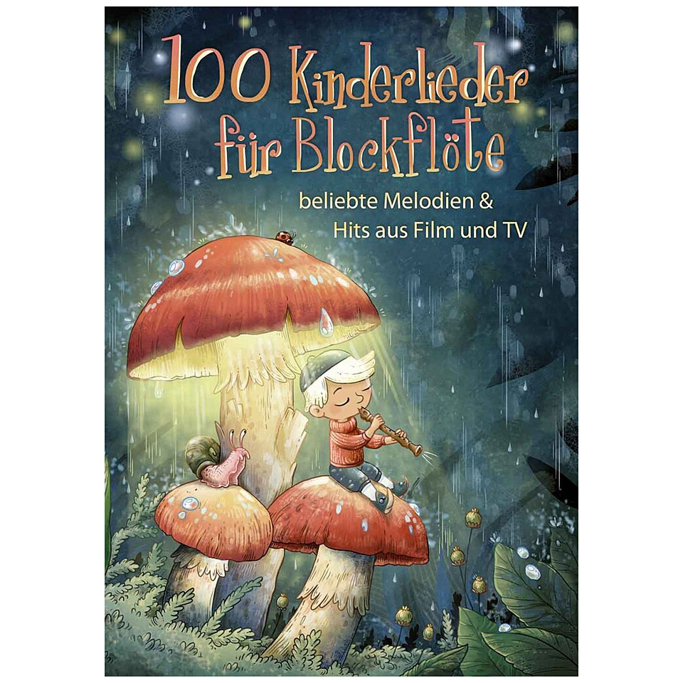 Bosworth 100 Kinderlieder für Blockflöte Notenbuch von Bosworth