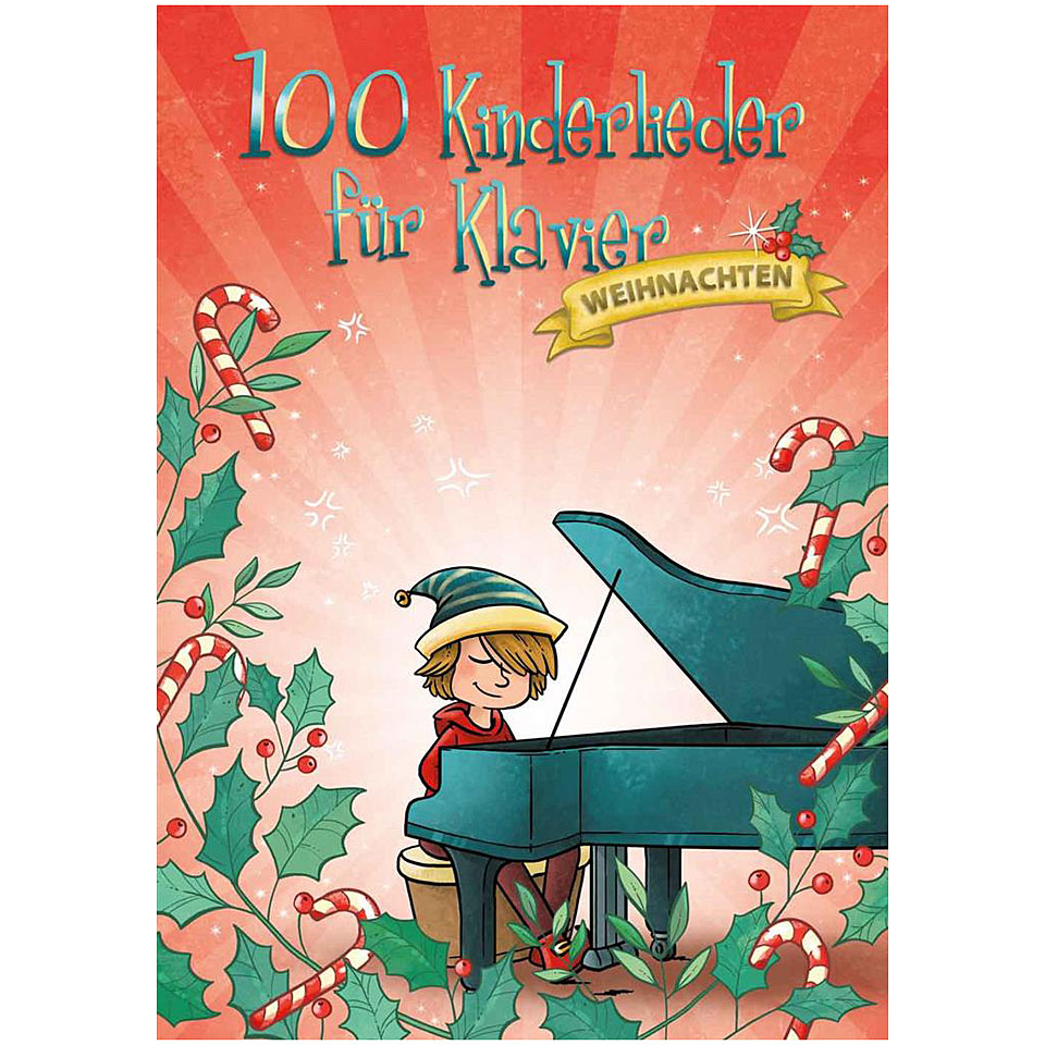 Bosworth 100 Kinderlieder für Klavier - Weihnachten Notenbuch von Bosworth