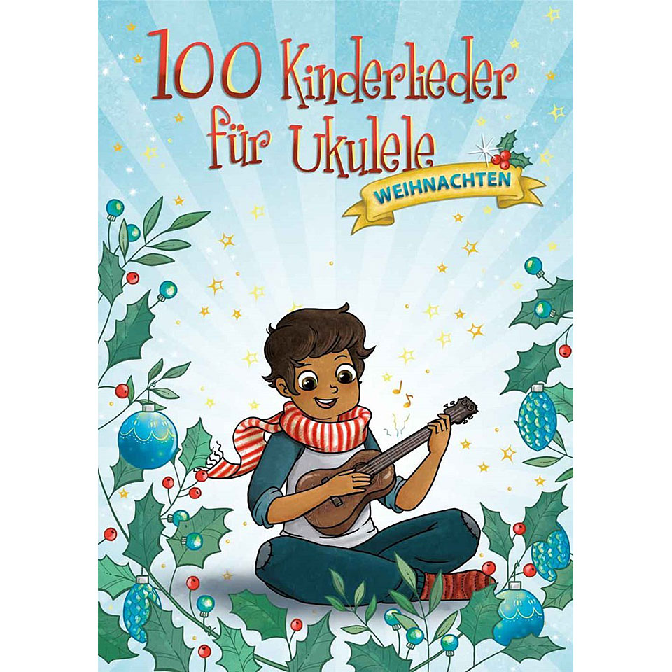 Bosworth 100 Kinderlieder für Ukulele - Weihnachten Notenbuch von Bosworth