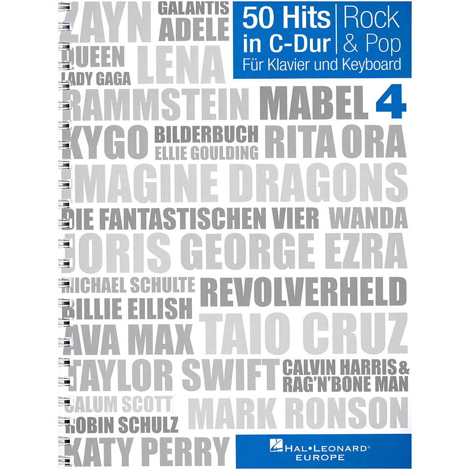 Bosworth 50 Hits in C-Dur Bd. 4 Songbook Bosworth 50 Hits in C-Dur Bd. 4 Songbook von Bosworth