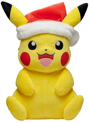 Boti Pokémon Plüsch - Pikachu Holiday/Weihnachten 60cm von Boti