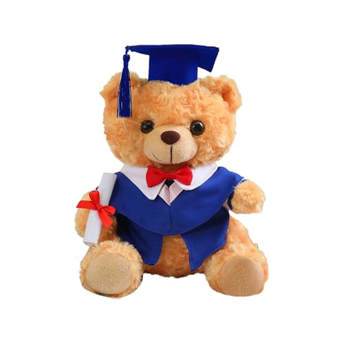 Botiniv Abschluss Bär,Niedlicher 25 cm Mit Abschlusshut | Geschenk Zur Feier Mit Talar & Mütze Dekoration Für Abschlussjahrgang 2025 Schule Kindergarten Botiniv Abschluss Bär,Niedlicher 25 cm Mit Abschlusshut | Geschenk Zur Feier Mit Talar & Mütze Dekoration Für Abschlussjahrgang 2025 Schule Kindergarten von Botiniv