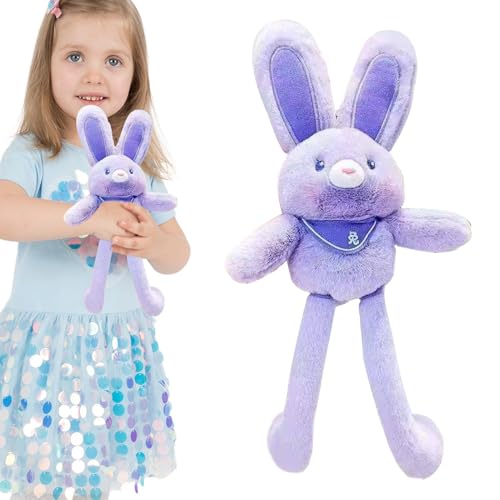 Botiniv Pull Up Hubbit Plüschspielzeug, Pull-up-Kaninchen-Plüsch-Schlüsselbund,11inch interaktive Osterhase gefülltes Tier | Kaninchenanhänger für schaltbare Ohren und Beine, handgefertigter weicher Botiniv Pull Up Hubbit Plüschspielzeug, Pull-up-Kaninchen-Plüsch-Schlüsselbund,11inch interaktive Osterhase gefülltes Tier | Kaninchenanhänger für schaltbare Ohren und Beine, handgefertigter weicher von Botiniv