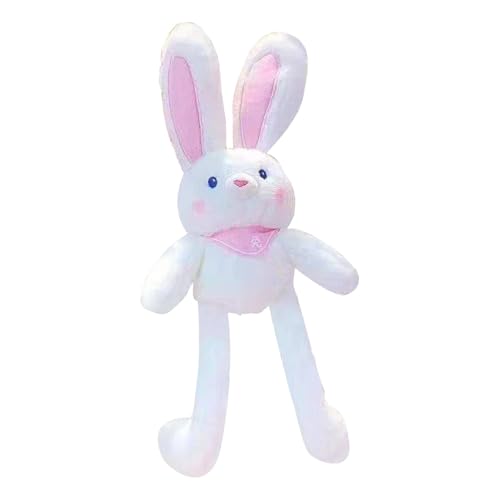 Botiniv Pull-up-Kaninchen-Plüsch-Schlüsselbund, Ziehen Sie Ohren Rabbit Plüschspielzeug - 11inch interaktive Osterhase gefülltes Tier - Kaninchenanhänger für schaltbare Ohren und Beine, Botiniv Pull-up-Kaninchen-Plüsch-Schlüsselbund, Ziehen Sie Ohren Rabbit Plüschspielzeug - 11inch interaktive Osterhase gefülltes Tier - Kaninchenanhänger für schaltbare Ohren und Beine, von Botiniv
