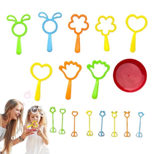 Botiniv Seifenblasenstab | Blumen-Seifenblasenspielzeug,Interaktives 17-teiliges Set Für Garten Kindergeburtstage Ostern Feste Botiniv Seifenblasenstab | Blumen-Seifenblasenspielzeug,Interaktives 17-teiliges Set Für Garten Kindergeburtstage Ostern Feste von Botiniv