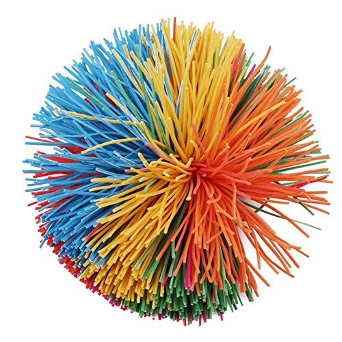 Botreelife Bunter Affe Stringy Balls Sensorische Zappel Stressbälle Regenbogen Pom Ball Aktiv,9cm Botreelife Bunter Affe Stringy Balls Sensorische Zappel Stressbälle Regenbogen Pom Ball Aktiv,9cm von Guoml