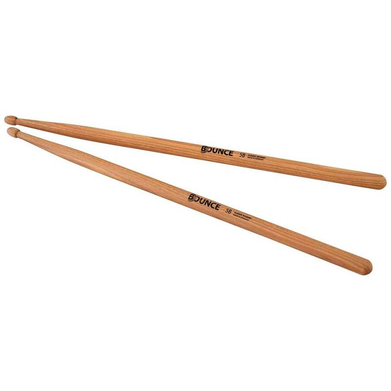 Bounce 5B Hickory Wood Tip Drumsticks von Bounce