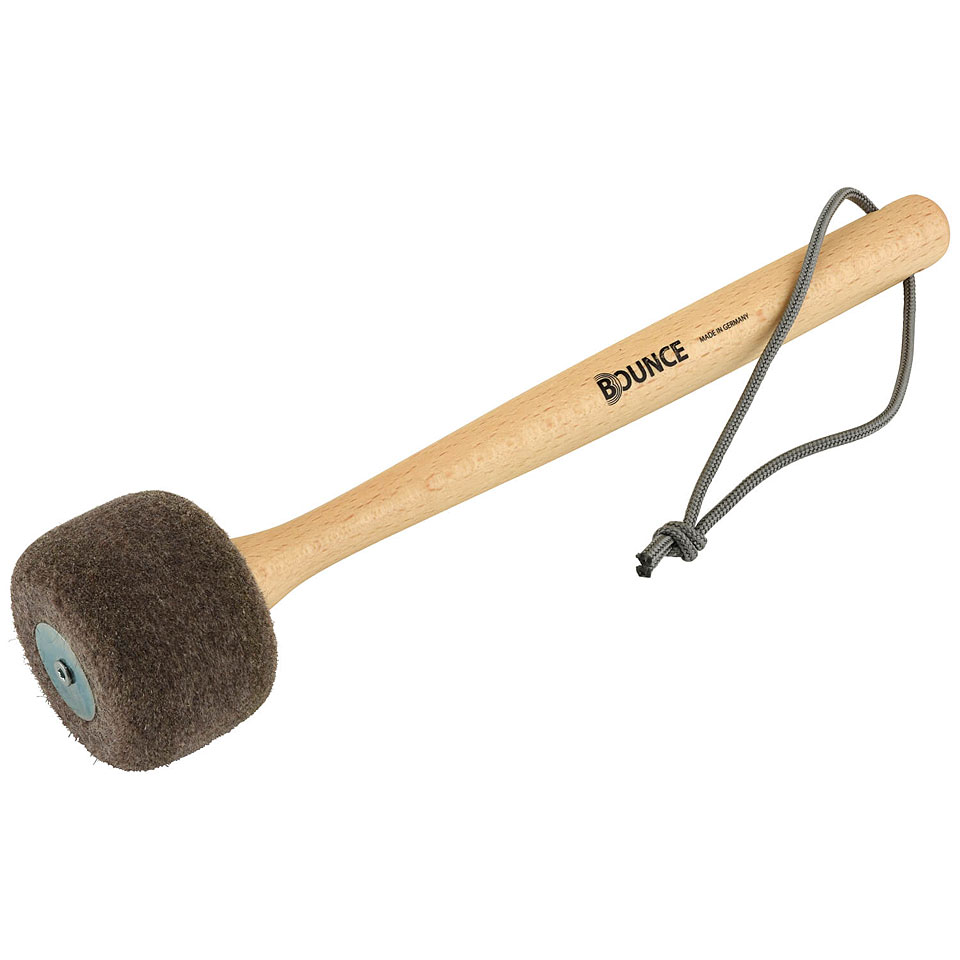 Bounce Felt/ Wood Bassdrum Beater Marching Schlägel von Bounce