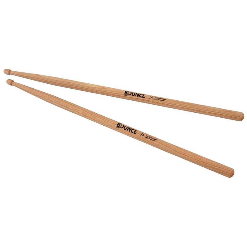 Bounce Hickory 7A Natural Drumsticks von Bounce