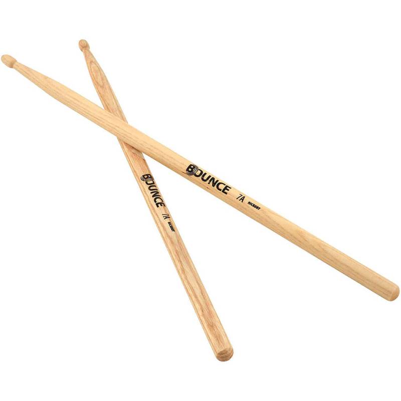 Bounce Hickory 7A Wood Tip Drumsticks von Bounce