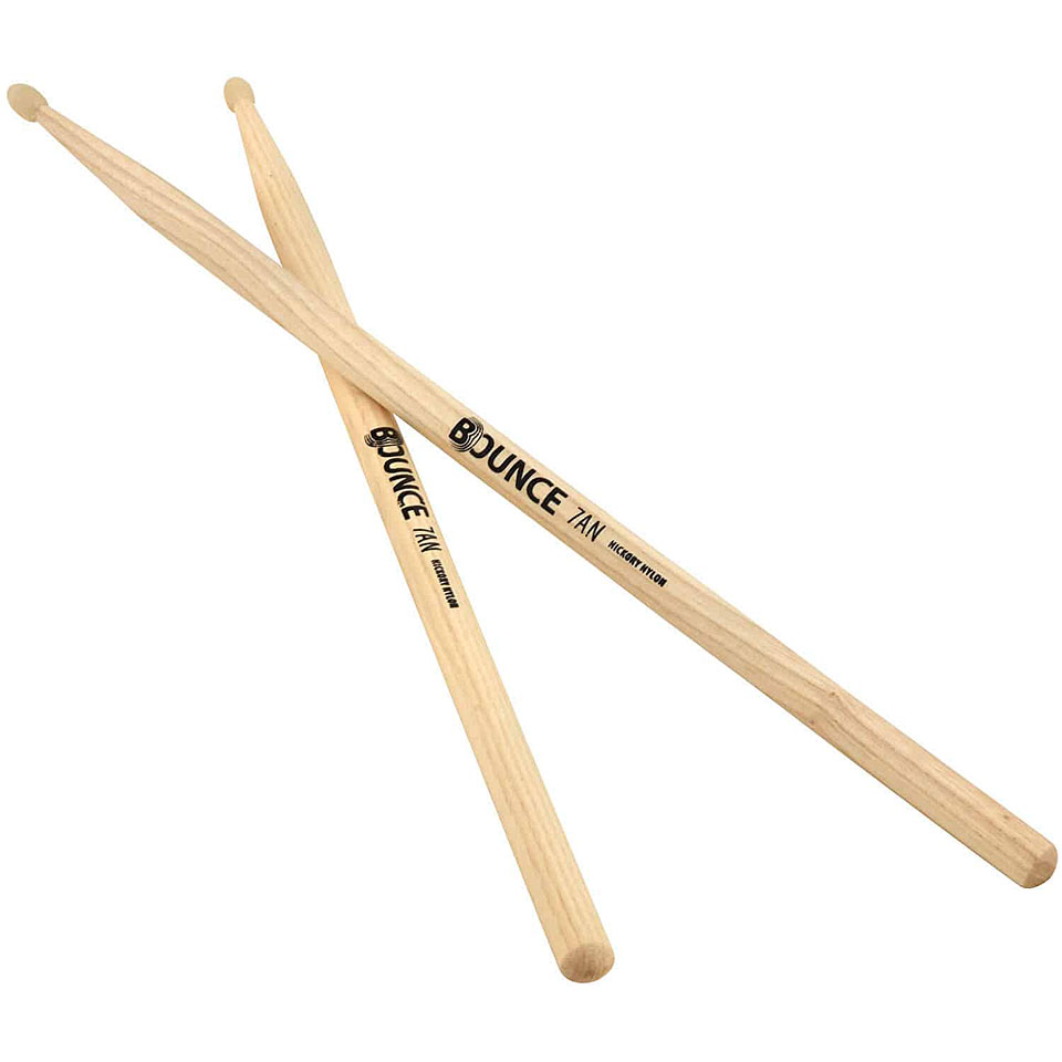 Bounce Hickory 7AN Nylon Tip Drumsticks Bounce Hickory 7AN Nylon Tip Drumsticks von Bounce