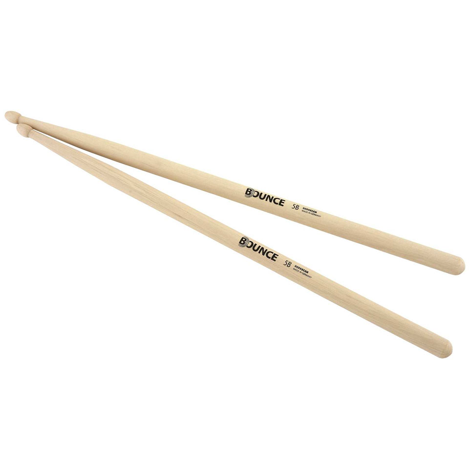 Bounce Hornbeam 5B Wood Tip Drumsticks von Bounce