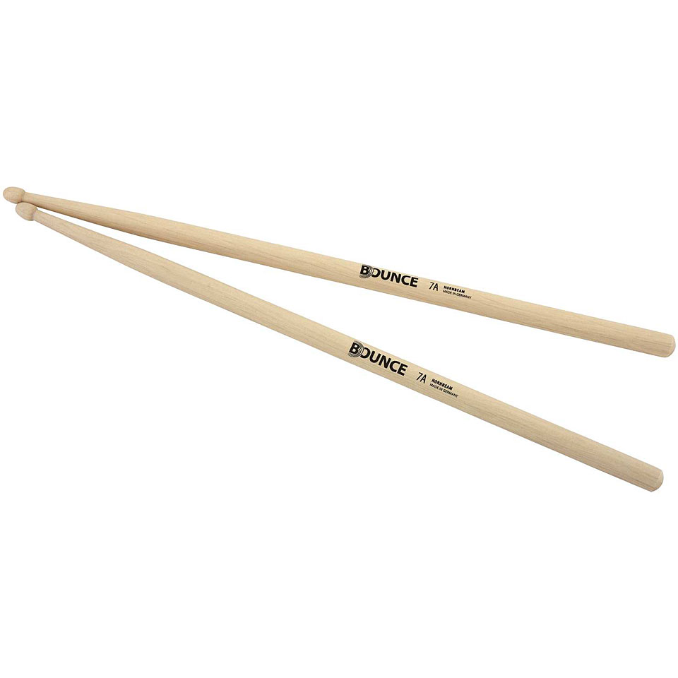 Bounce Hornbeam 7A Wood Tip Drumsticks Bounce Hornbeam 7A Wood Tip Drumsticks von Bounce