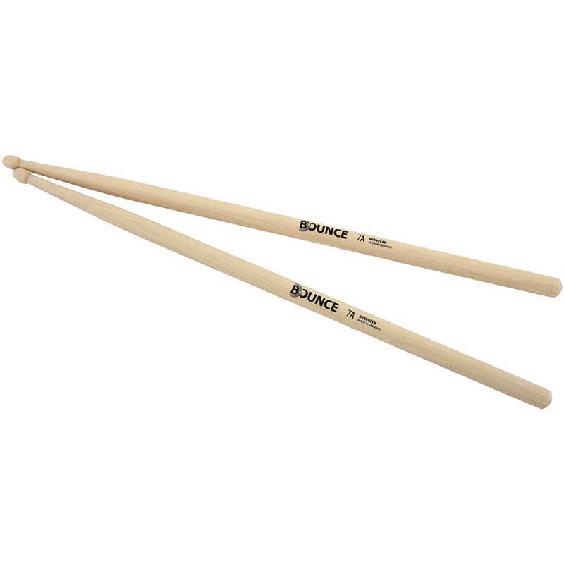 Bounce Hornbeam 7A Wood Tip Drumsticks von Bounce