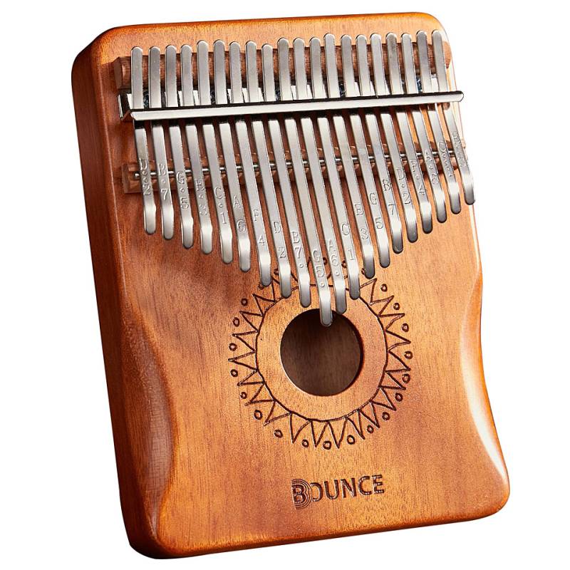 Bounce S-20-C Acacia Sound Hole Kalimba 20 Notes Kalimba von Bounce