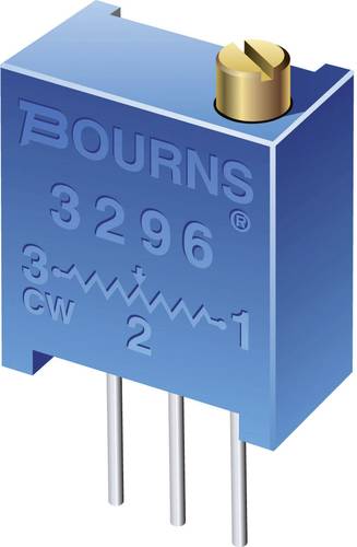 Bourns 3296W-1-103LF 3296W-1-103LF Spindeltrimmer 25-Gang linear 0.5W 10kΩ 9000° 1St. von Bourns