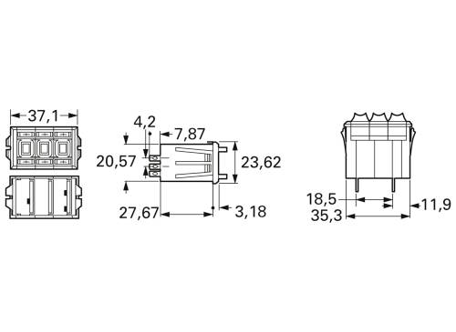 Bourns 3683S-1-102L Cermet-Potentiometer 2W 1kΩ von Bourns